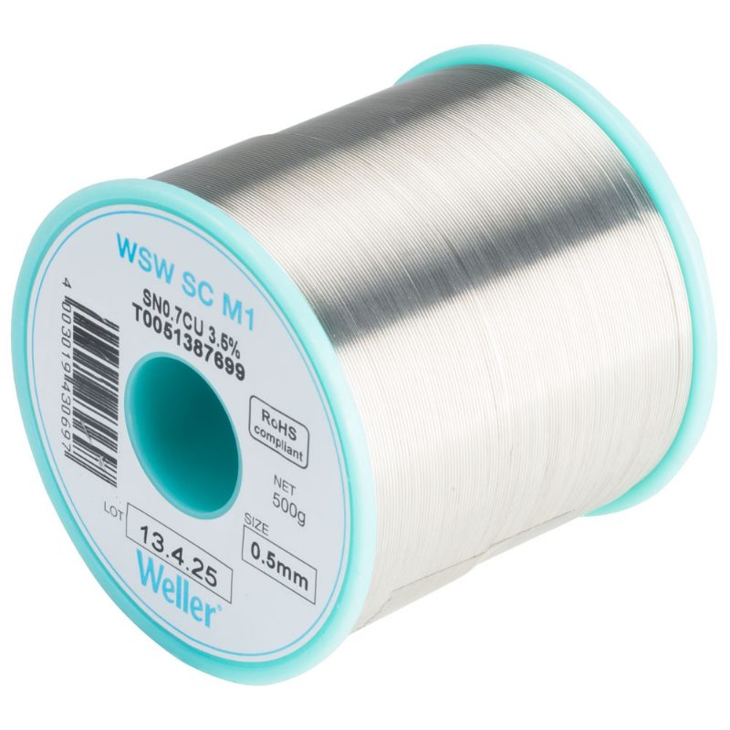WSW SC M1 SOLDER WIRE 0,5mm, 500g