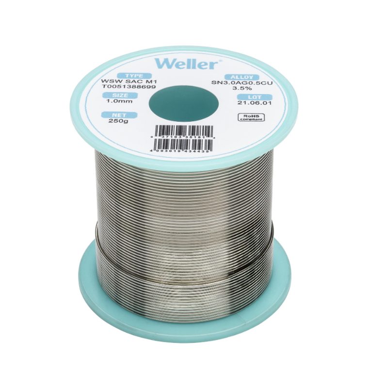 WSW SAC M1 SOLDER WIRE 1.0MM, 250G