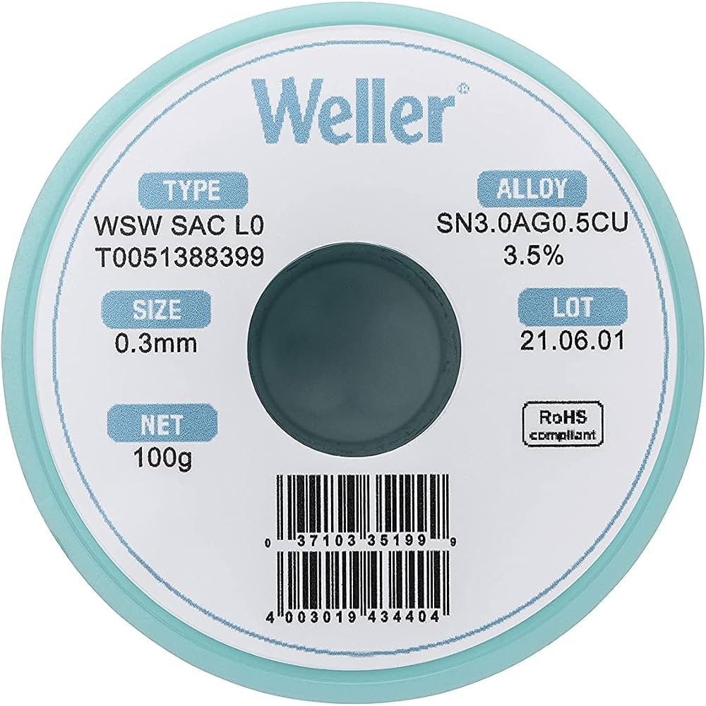 WSW SAC L0 SOLDER WIRE 1.0MM, 250G