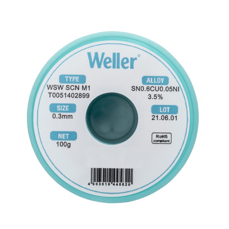 WSW SCN M1 SOLDER WIRE 0.3MM 100G NA