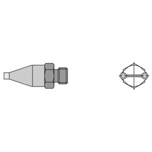 FD2 NOZZLE DIA.1.5X8.0 MM