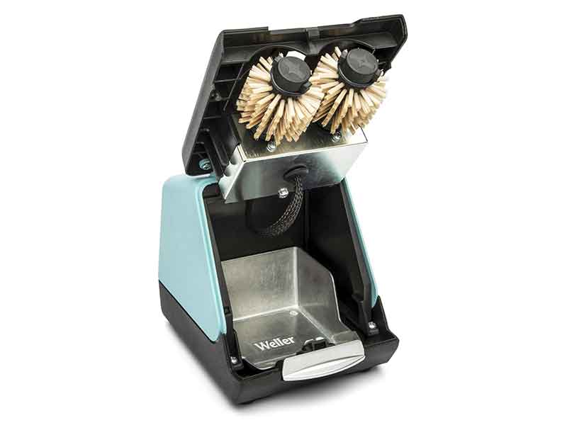 AUTOMATIC TIP CLEANER, FIBER BRUSHES