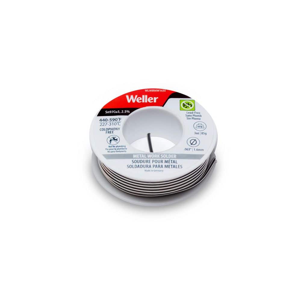 METAL WORK SOLDER – 1.6MM – 113G / 4OZ