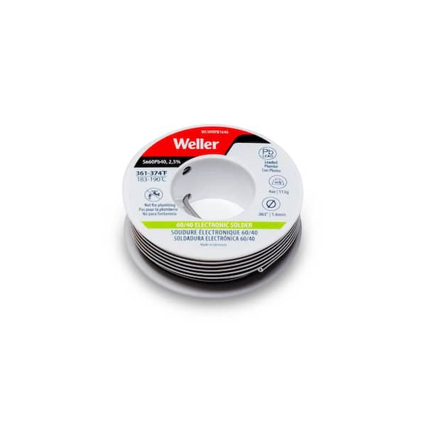 60/40 EL. SOLDER – 1.6MM – 113G / 4OZ