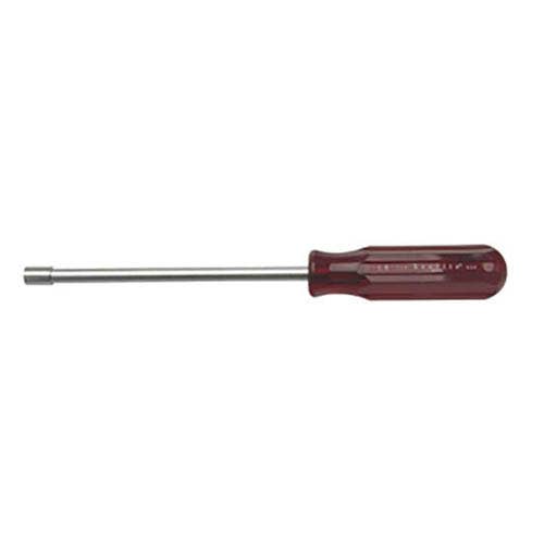 NUTDRIVER,1/4",XLONG,HOLLOW SHAFT,RED
