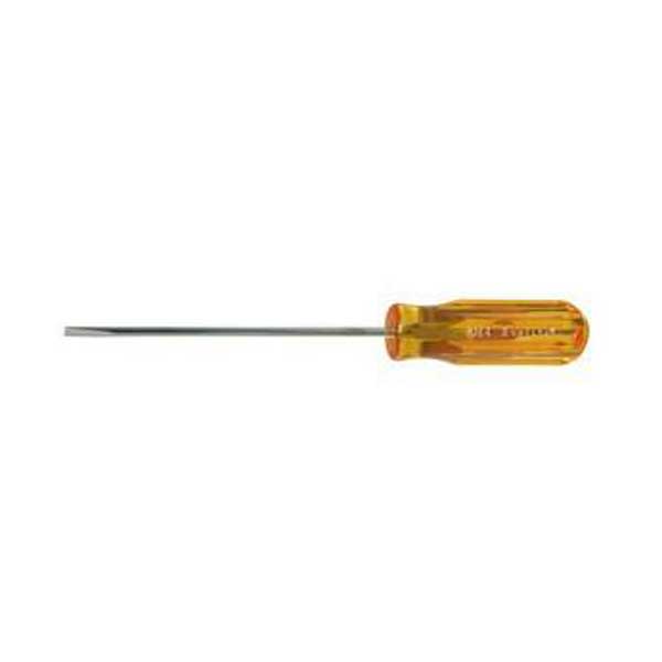 SCREWDRIVER,1/8"X4",ERGO HANDLE