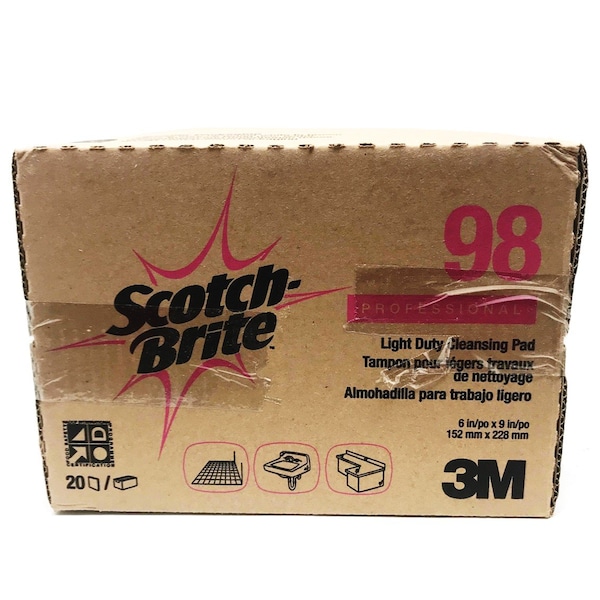 Scotch-Brite™ Light Duty Cleansing Pad 98