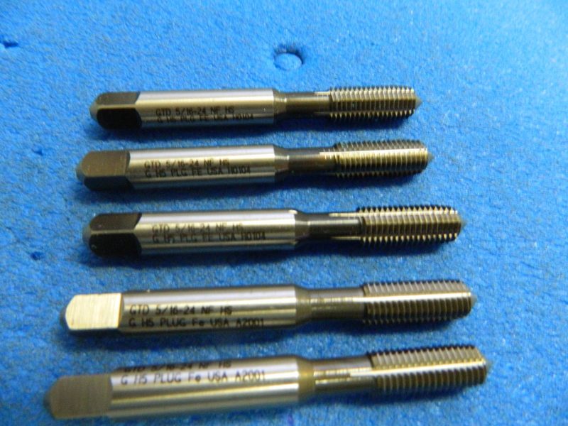 5/16-24NF HTGP H2 4FL GP HND TAP BRT PLG