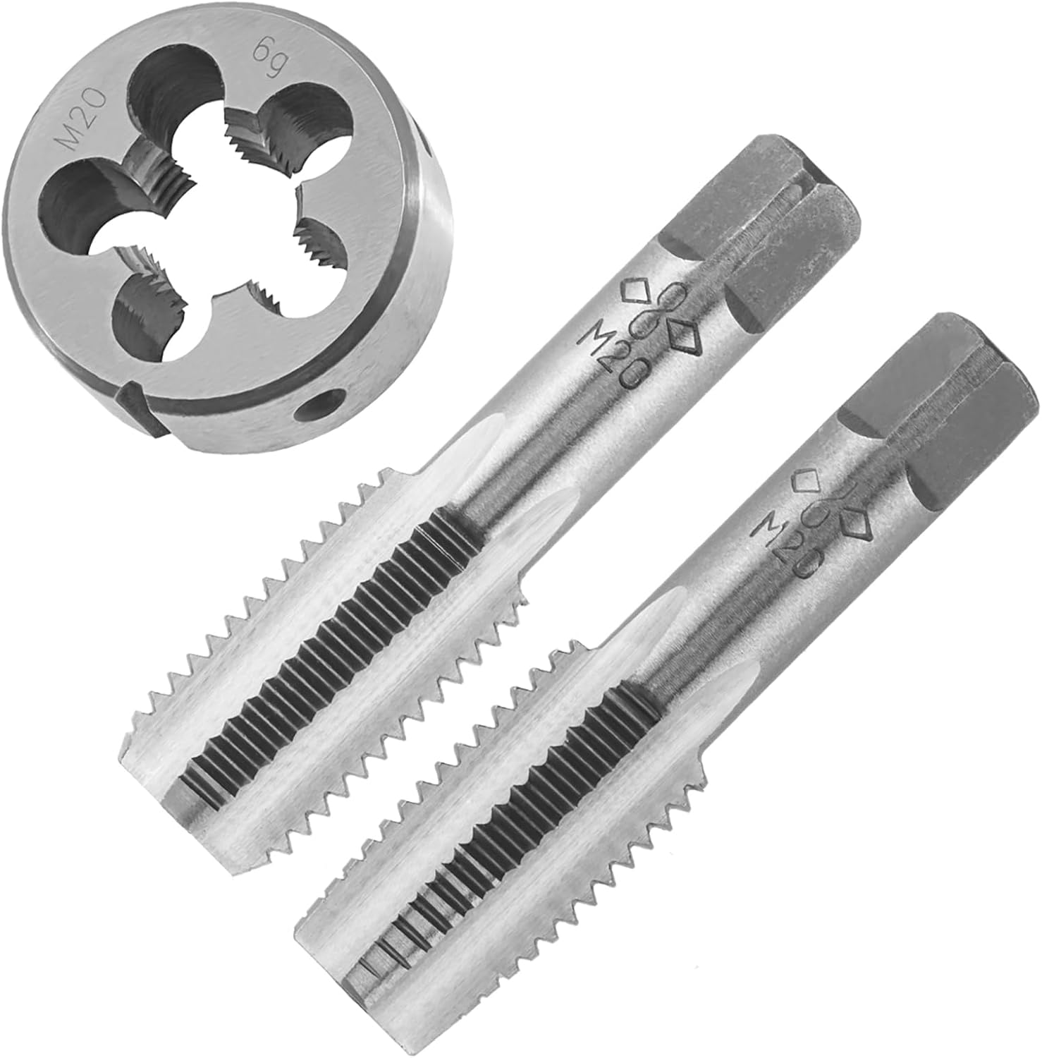 M20X2.5 D7 4FL GP T-P-B HAND TAP SET