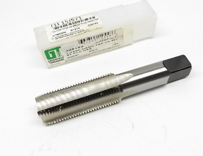 1-1/8-12NF HTGP H4 4FL GP PLUG HAND TAP
