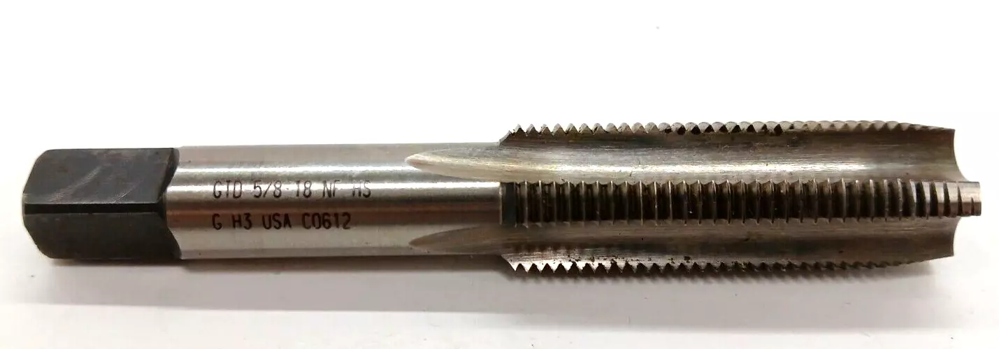 5/8-18 NF LH HS G H3 4FL PLG HAND TAP