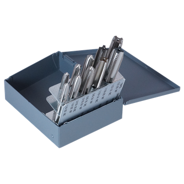 10PC 1/4-1/2NC/NF H3 4F GP HAND TAP SET