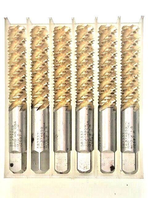 M10X1.50 D6 4FL TAP SET TN