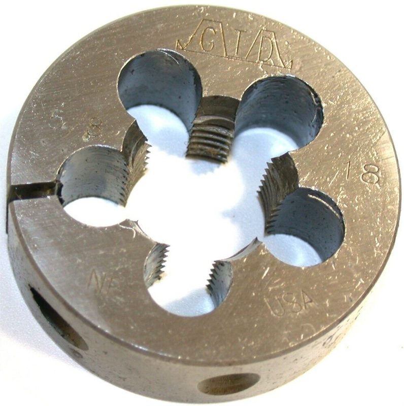 382 5/8-18 CRBN RD DIE 1.5"OD