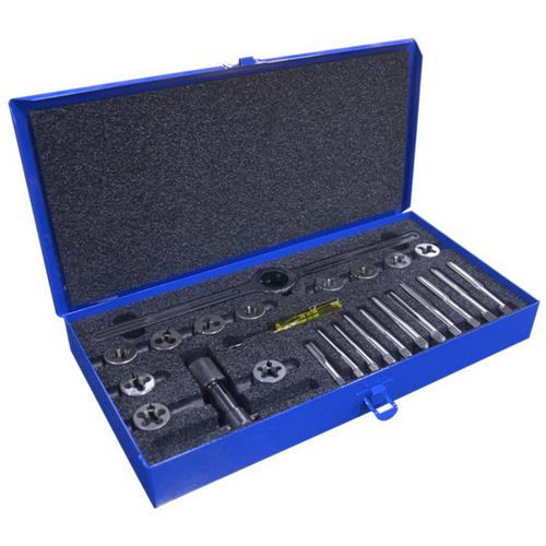 19PC 25 PLG TAP& ADJ RND DIE SET
