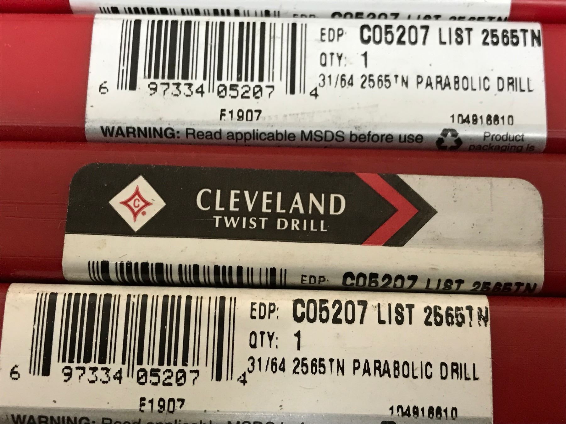 31/64 2565TN PARABOLIC DRILL