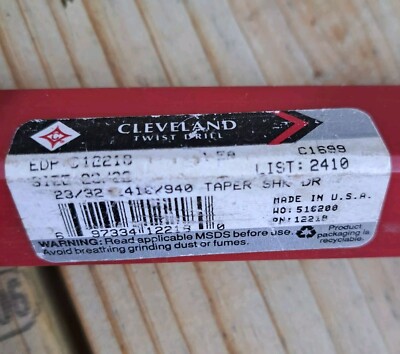 27/32 2410 TAPER SHK DR