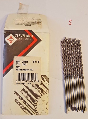 9/16 2565 TAPER LGTH PARABOLIC DRILL