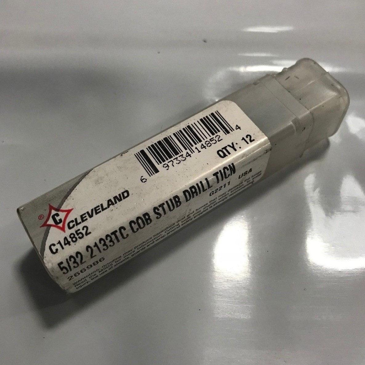 2.50MM 2133TC COB STUB DRILL TiCN
