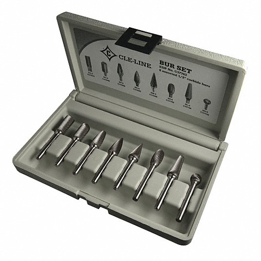 1/4 – 1/2 5PC SET HSS BLK OX S&D 1/4 SHK