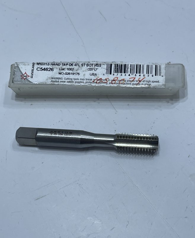 M10X1.5 1004 D6 4FL HAND TAP SET