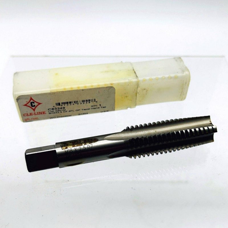 M18X2.5 D7 4FL GP Taper Hand Tap