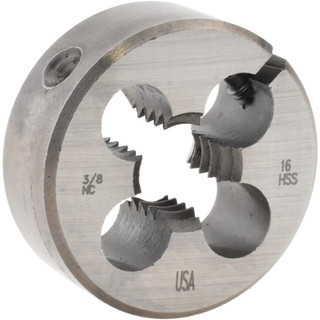 0610 3/8-24 CRBN RD DIE 1"OD