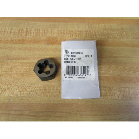 0650 #4-48NF CARBON HEX DIE