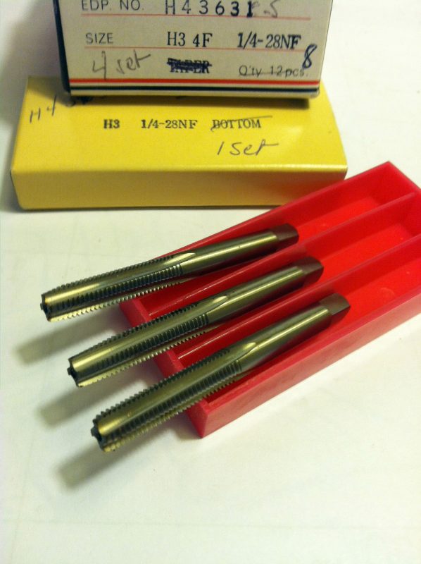 1/4-28NF 1693 HS HAND TAP SET