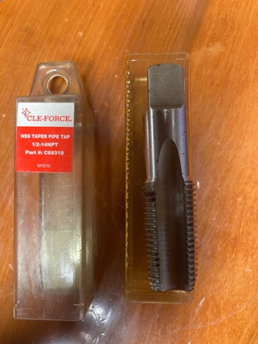 1/2-14NPT 1686 HSS TAPER PIPE TAP