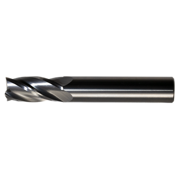 3/8x1x4 4FL GP .000 CR-SCEM-TiAlN