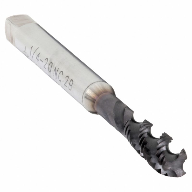 1/4-20 UNC H2 BRT 2 FLT SPR PT TAP BOT