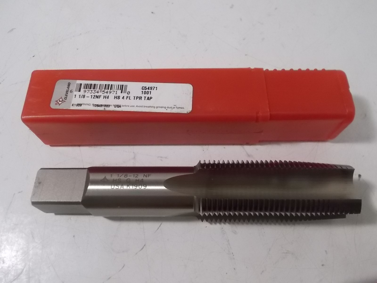 1-8 NC GH4 4FL TPR 1001TN TIN TAP