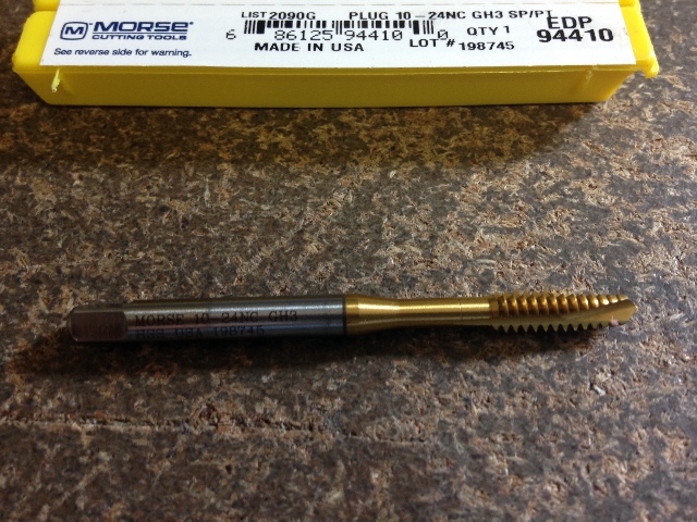 10-24 NC GH3 3FL PLG 1002TN TIN TAP