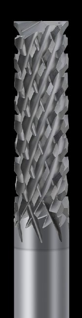 3/8X1-1/2X4 CFRP MILL END NICKED ROUTER