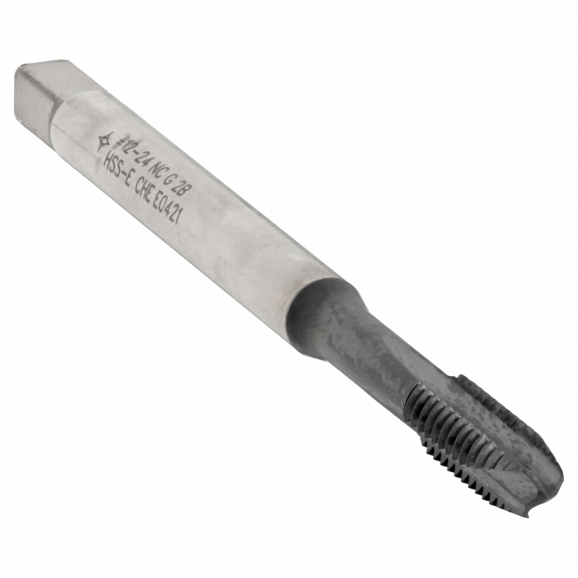 12-24 NC HSSE 2B 3FL PLG HARDLUBE SS