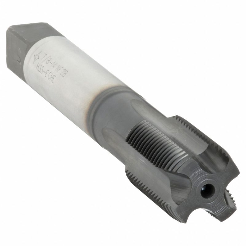 7/8-14 NF HSSE 2B 4FL PLG HARDLUBE SS