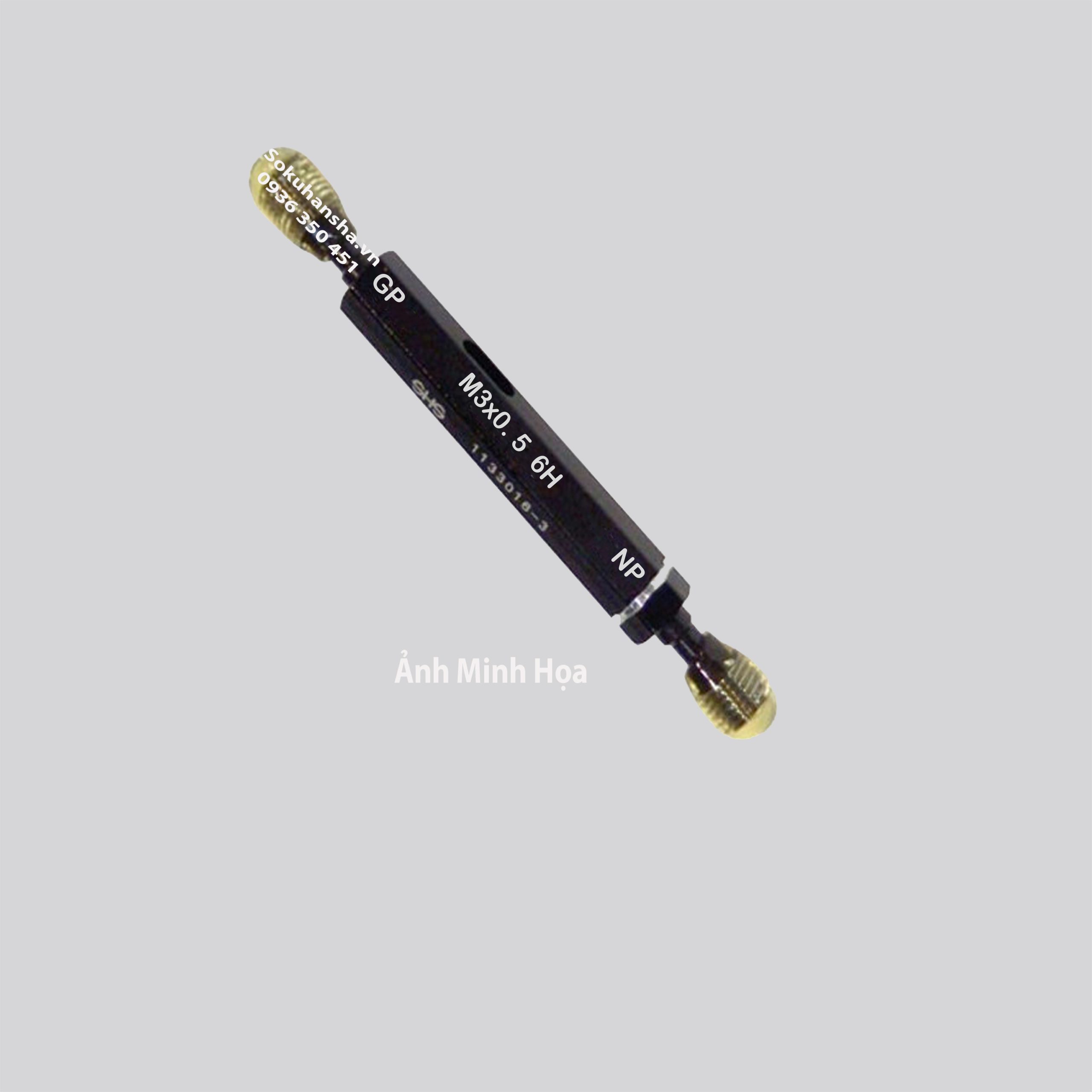 M3X0.5 HSSE 6H 3FL SEMIBTM BLKOX UNI