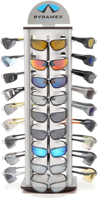 36 place rotating display