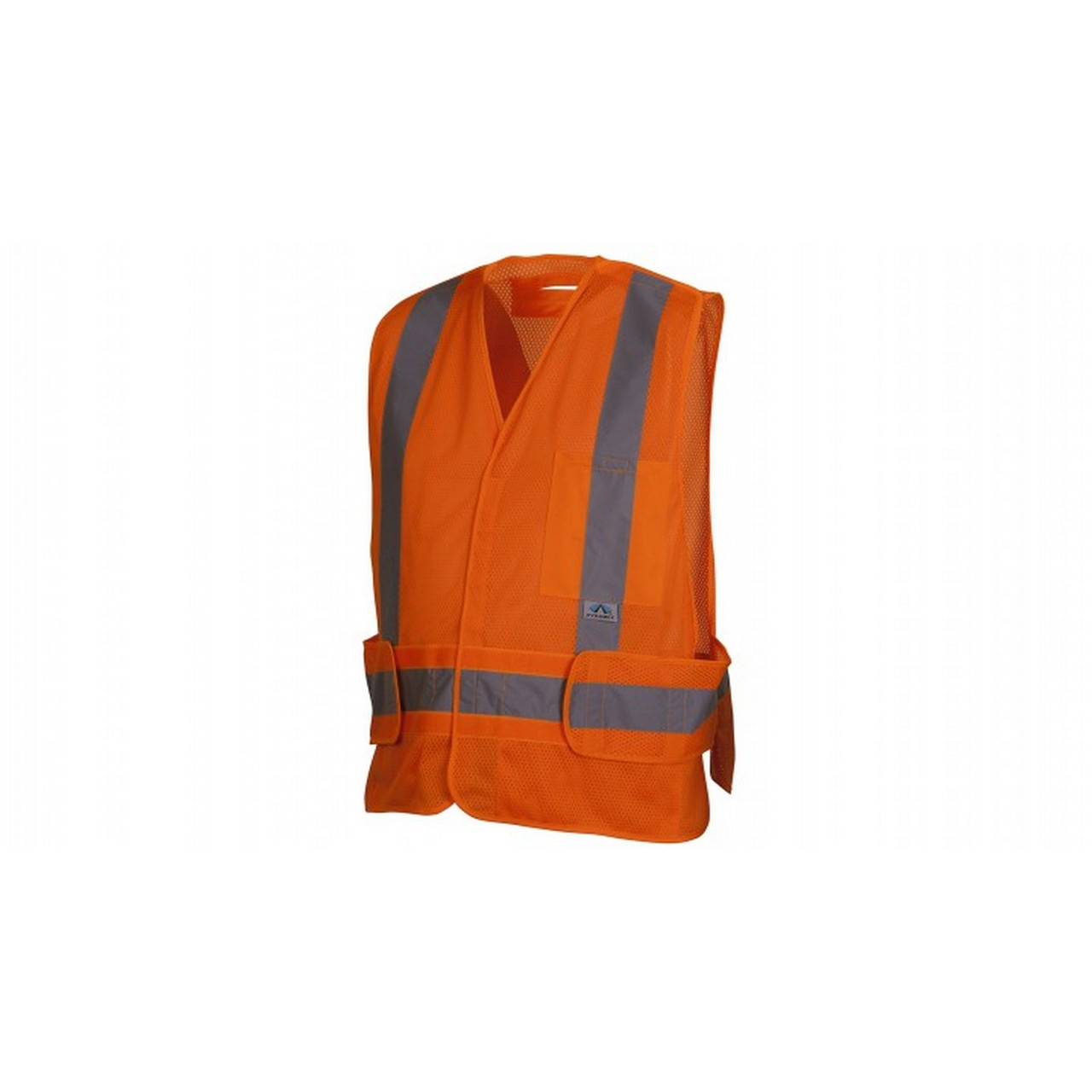 Hi-Vis Orange Vest with Contrasting Reflective Tape – Self Extinguishing – Size 2X Large