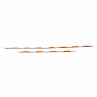 Loop End, Cone Bar, Replacement Qty Two, Screws, White