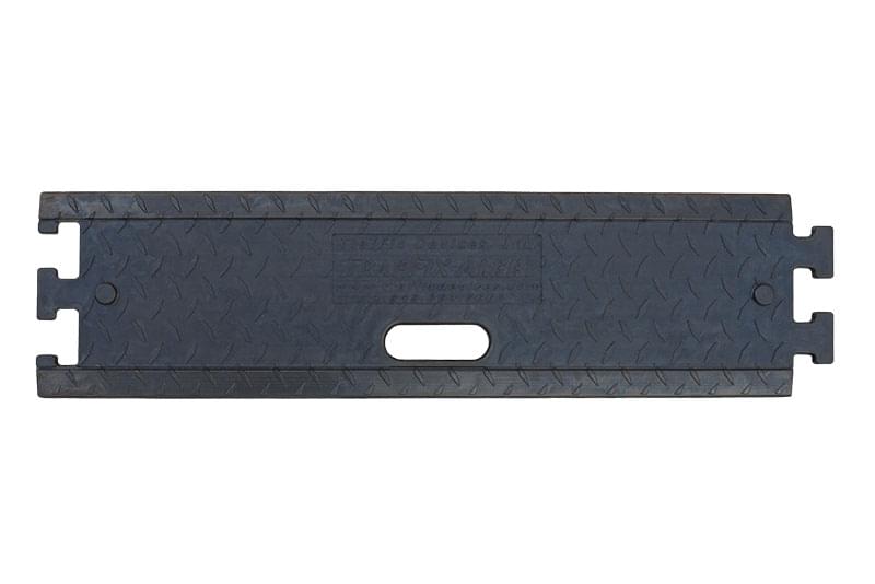TrafFix Alert, Black, Rumble Strip Recycled Rubber 46.5" x 12"