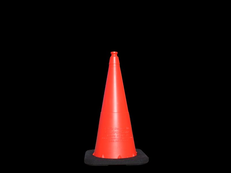Enviro Cone, 28" w/ Base, No Reflective Collar, 7lbs.