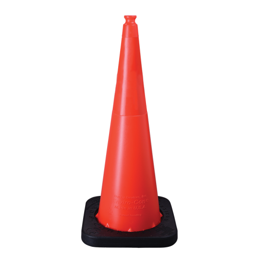 Enviro Cone, 36" w/ Base, No Reflective Collars, 10lbs.