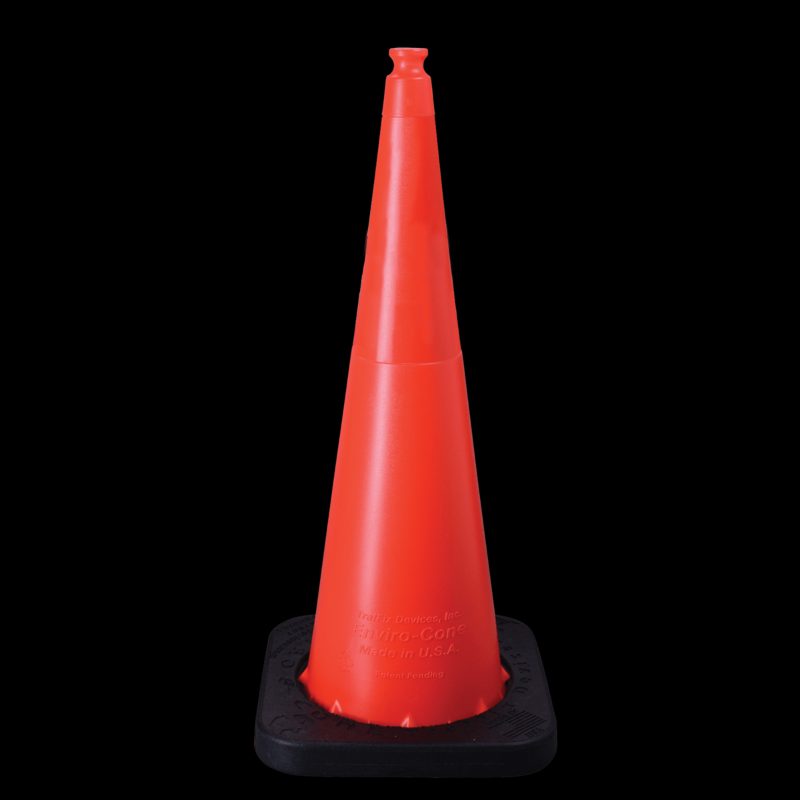 Enviro Cone, 36" w/ Base, No Reflective Collars, 12lbs.
