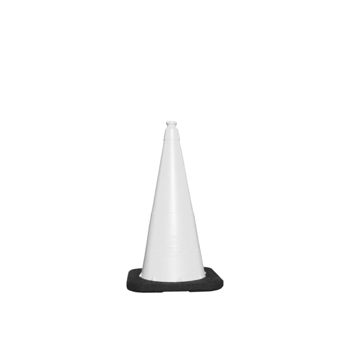 Enviro Cone, 28" White No Base, No Reflective Collars