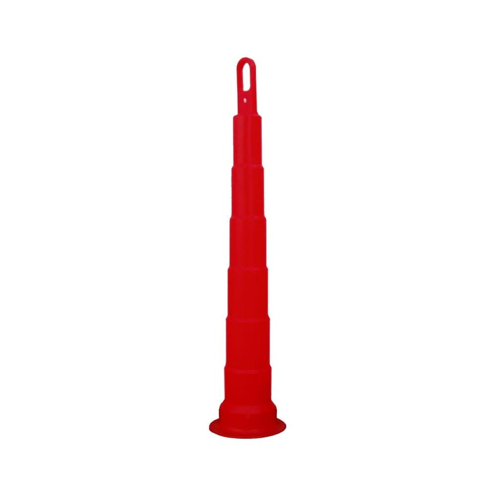 Looper Cone, 42" (2) 4" White Avery 61 Series, (2) 4" Orange Avery 71 Series Collars, No Base, OWOW