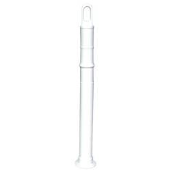 Looper Tube, 42", White (2) 4" High Performance Bands, No Base