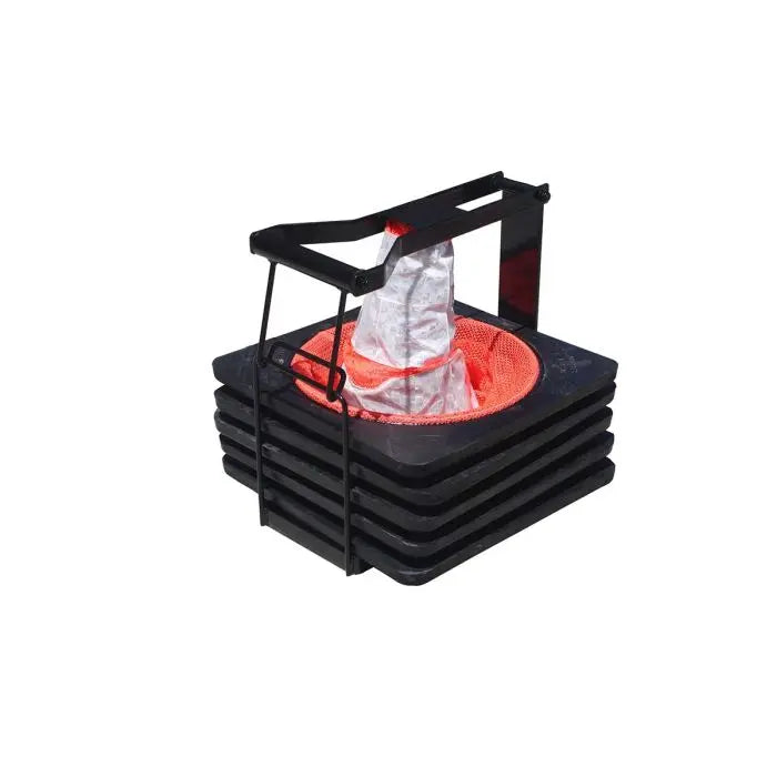 Spring Cones & Industrial System (5) Spring Cones 28" Orange w/ Reflective MUTCD Compliant Collars (6" & 4") 3 lb, (1) Tote