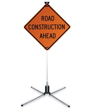 Big Buster Sign Stand Boxed w/ Roll-up Sign Mounting Bracket
